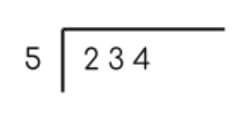 long division step 1