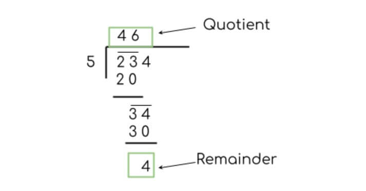 long division step 5