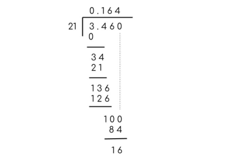 long division calculation