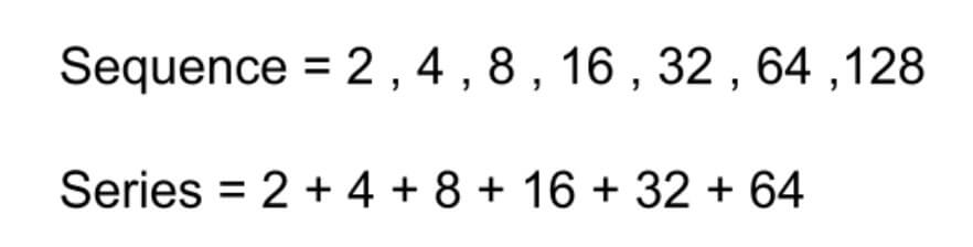 sequence and series