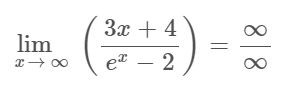 L'hopital's rule example