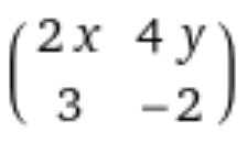 Jacobian matrix