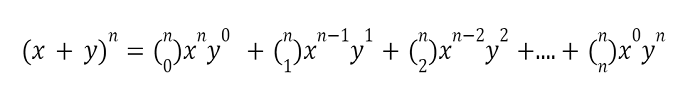 Binomial formula