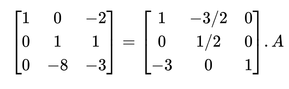 matrix inverse