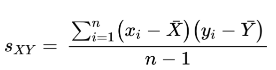 covariance formula