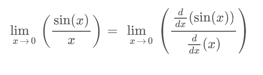 l'hopital rule