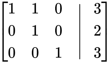 subtract row 3