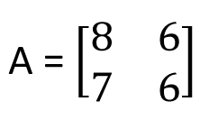 2x2 matrix