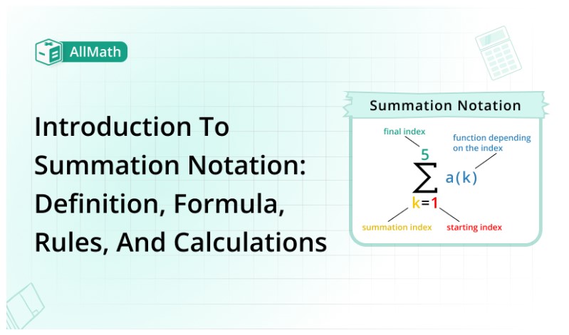 Summation Notation