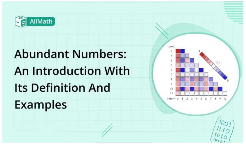 Abundant Numbers