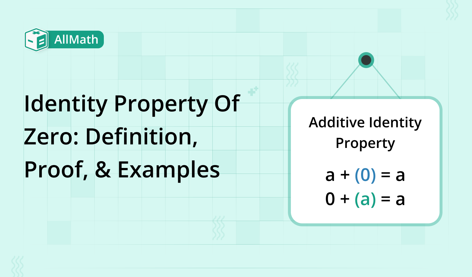 Identity Property of Zero